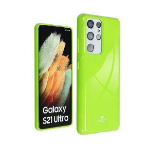 Силиконов гръб Mercury iPhone 12 Pro Max /зелен/