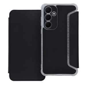 Кожен тефтер Piano за Xiaomi Redmi 9A /черен/