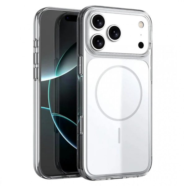 Anti-Slip TPU MagSafe Кейс за iPhone 17 Pro Max  - бял