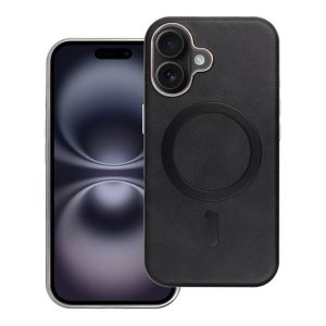 Калъф за iPhone 17 Gentleman Mag Cover, съвместим с MagSafe черен
