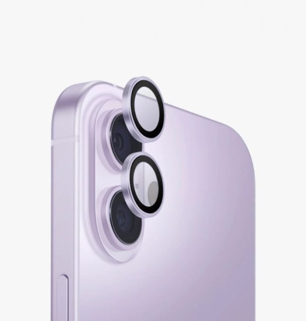protektorkamerastaklolilav Цветен протектор за Камера iPhone 17 Pro - (Лилав) LAVEDEL