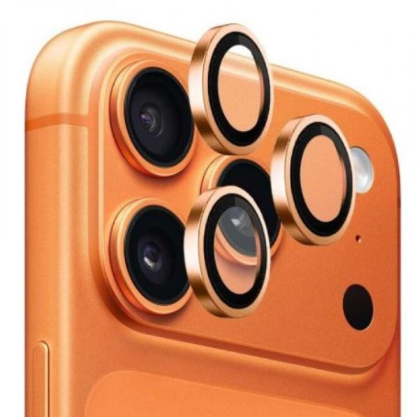 Цветен протектор за Камера iPhone 17 Pro Max  Оранжев