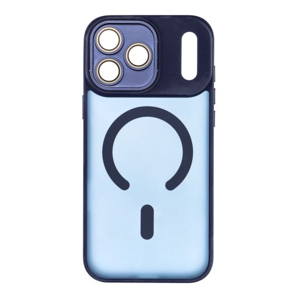 Калъф за iPhone 16  Variete Mag Cover, съвместим с MagSafe син